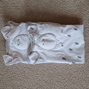 2 Pack Nested bean Zen Sack sleeping sack. Size 6-15 months